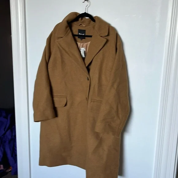 Madewell Fall Haydon Coat in Insuluxe Fabric, NWT - Picture 4 of 10